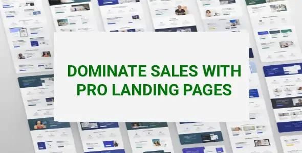 Professional Sales Landing Page Master Bundle v1.0.0