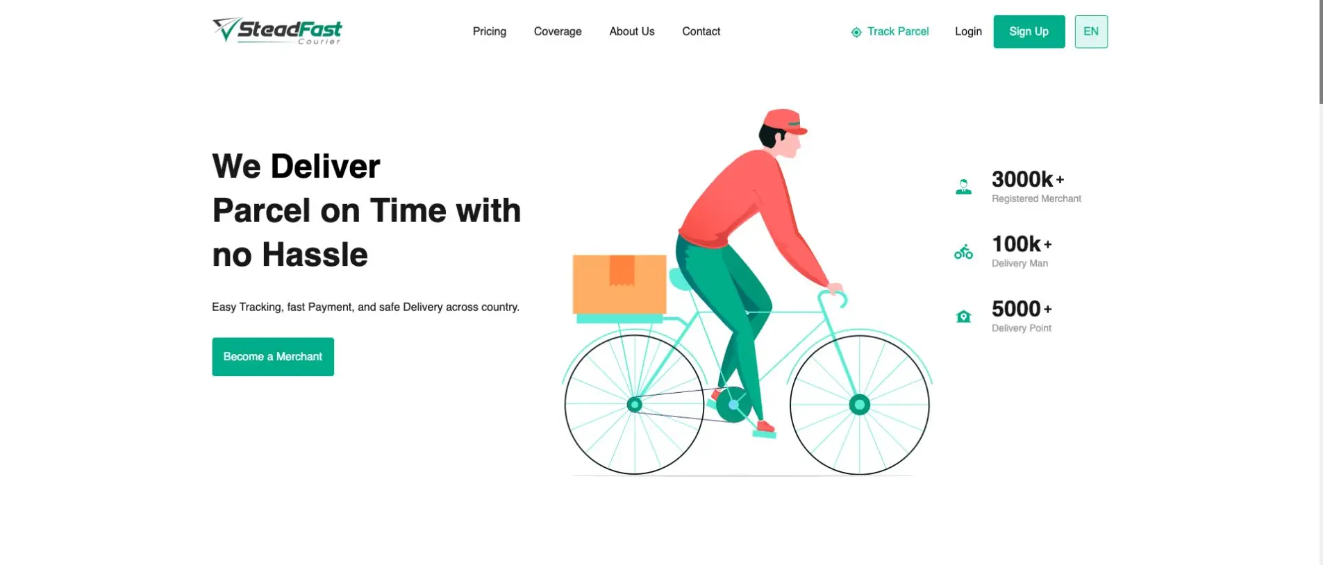 Steadfast Courier Management System - Courier 1