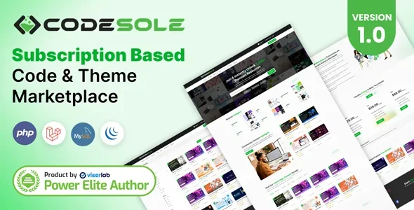 CodeSole Code and Theme Marketplace