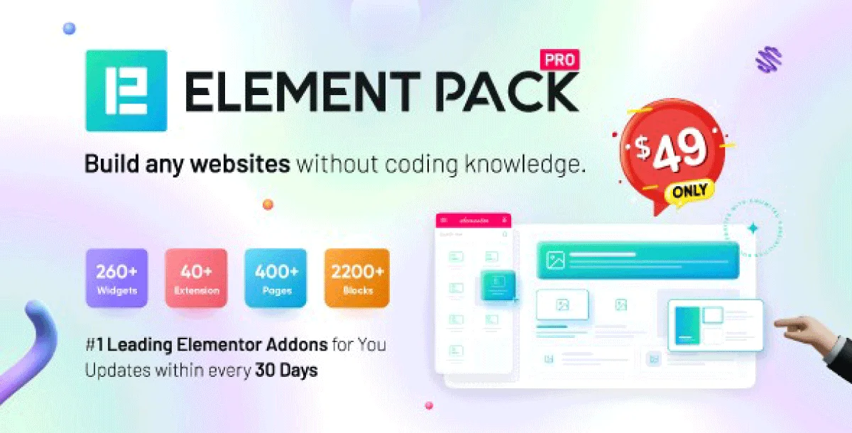 Element Pack Pro - Premium Addon for Elementor WordPress Plugin v9.4.2