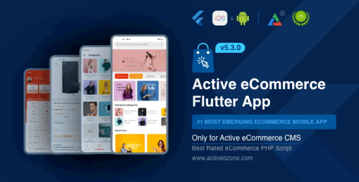 Active eCommerce Flutter App Source Code
