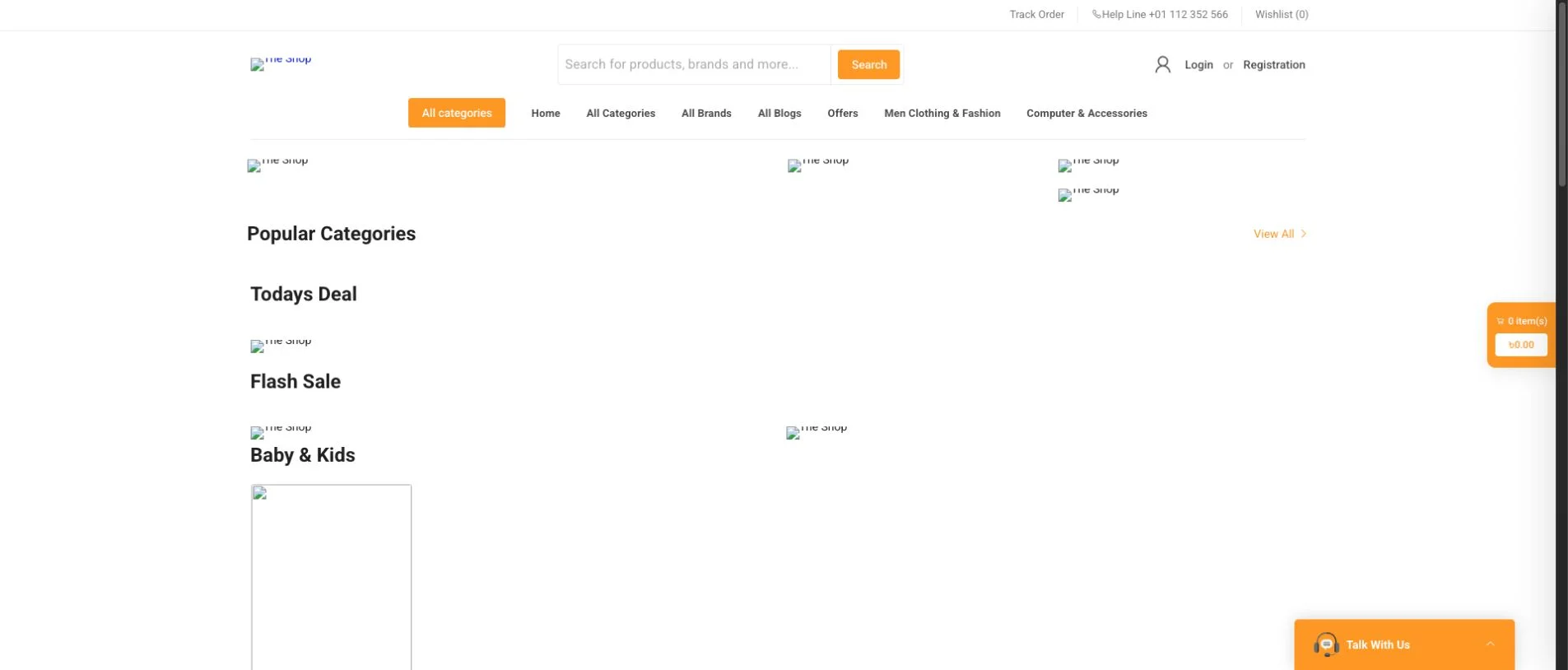 The Shop Modern eCommerce - Ecom 15