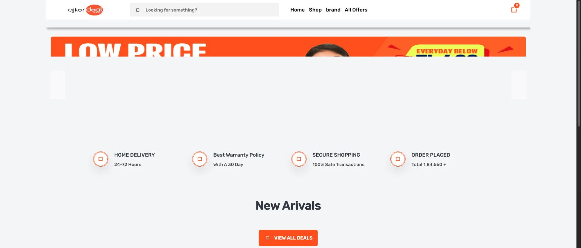 Ajker Deal Online Marketplace - Ecom 18