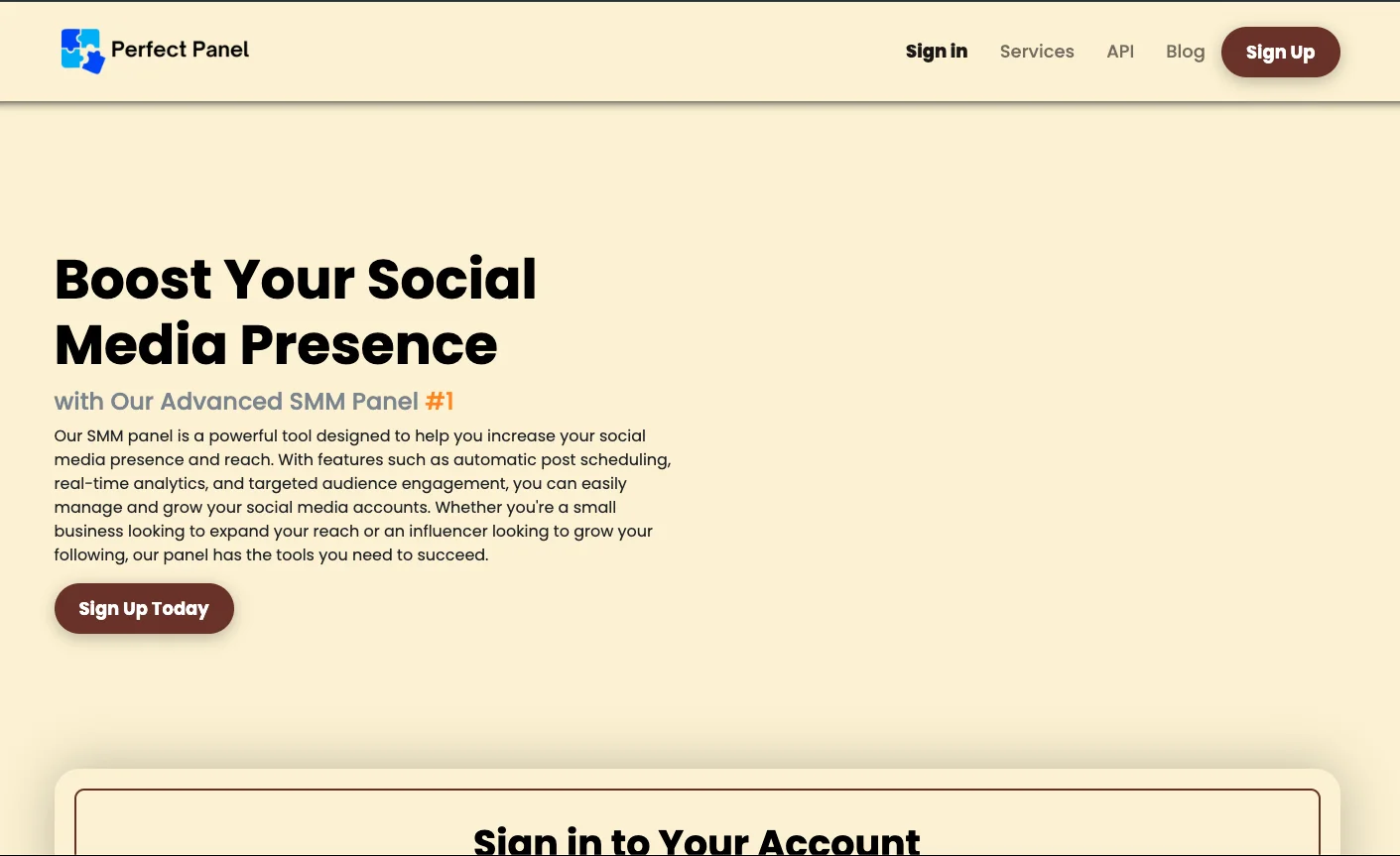 Brown SMM perfect panel