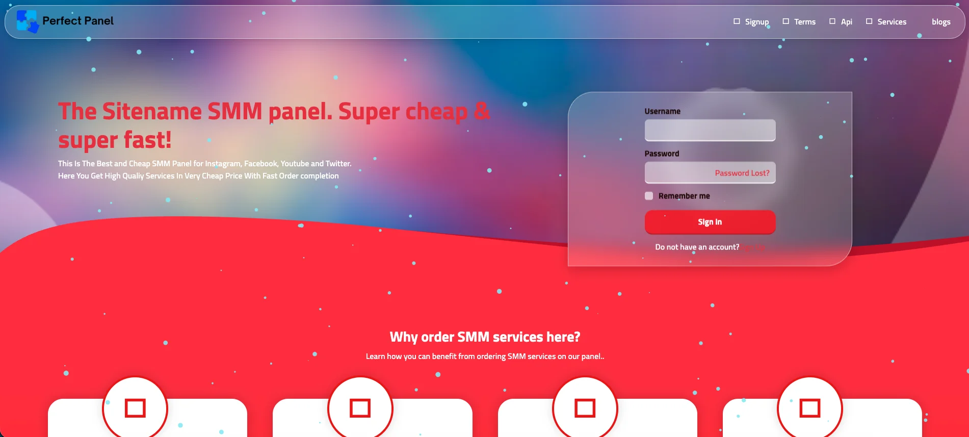 Xblur SMM perfect panel