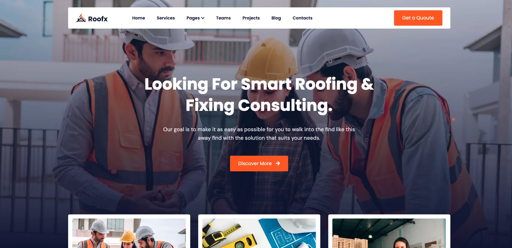 Roofx - industry managment