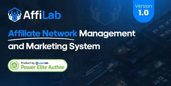 AffiLab Affiliate Network Management System